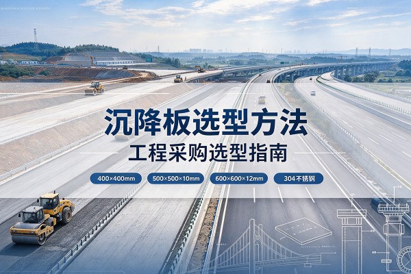 轮台沉降板选择方法