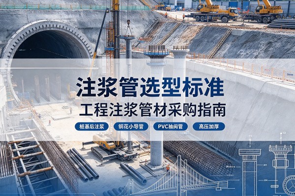 轮台注浆管选型标准