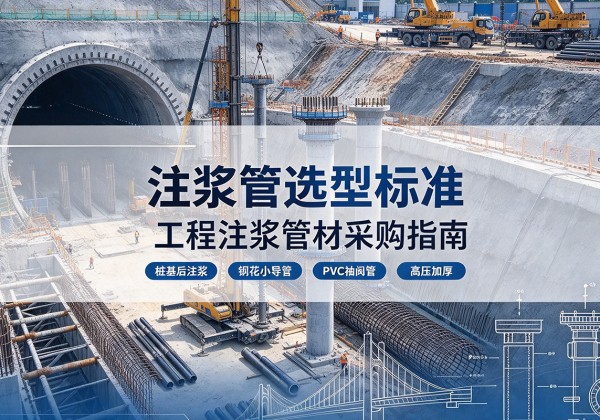 轮台注浆管选型标准